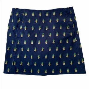 J. Crew pineapple skirt